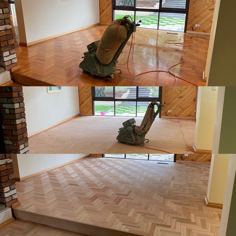 Before And After Marquee Timber Floors